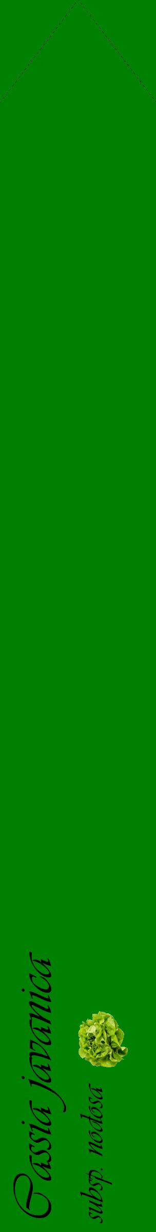 Étiquette de : Cassia javanica subsp. nodosa - format c - style noire9_simpleviv avec comestibilité simplifiée