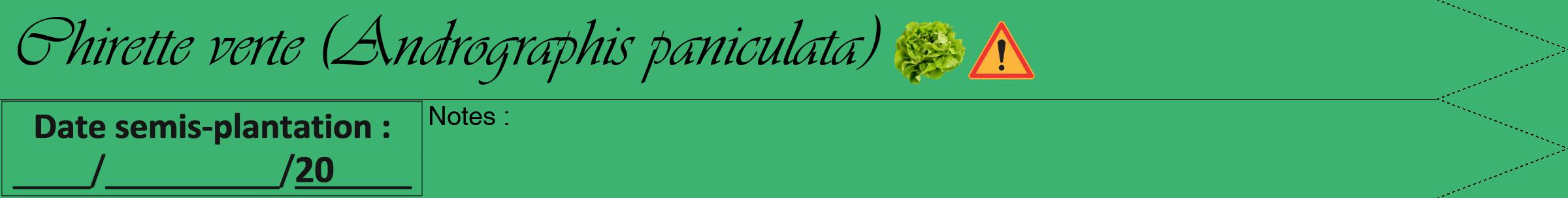 Étiquette de : Andrographis paniculata - format b - style noire12viv avec comestibilité simplifiée