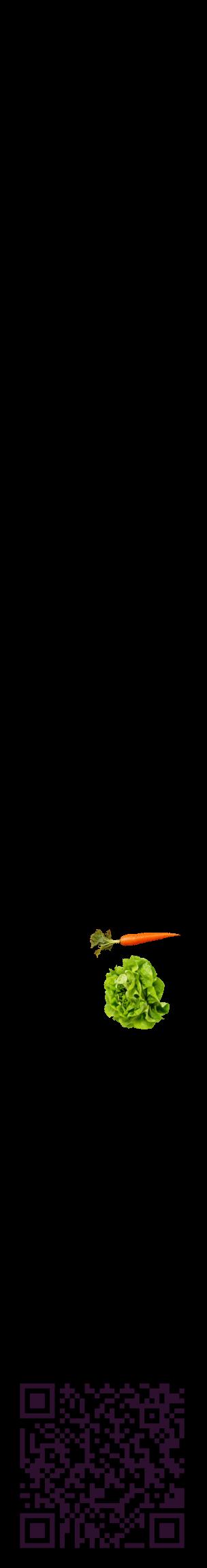 Étiquette de : Ipomoea batatas cv. 'Sweet Heart' - format c - style noire59_basique_basiqueviv avec qrcode et comestibilité simplifiée - position verticale