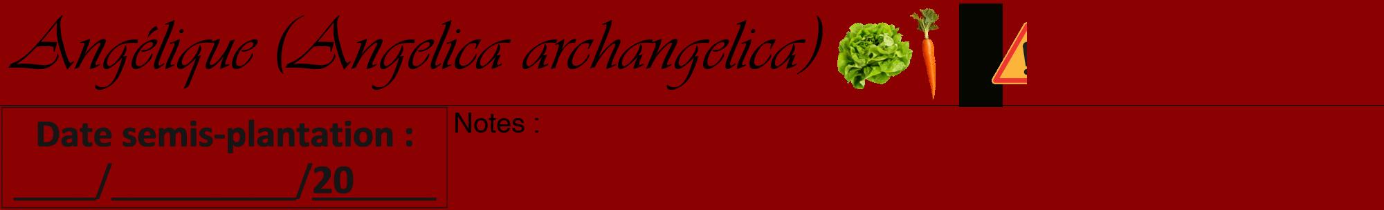 Étiquette de : Angelica archangelica - format a - style noire34viv avec comestibilité simplifiée