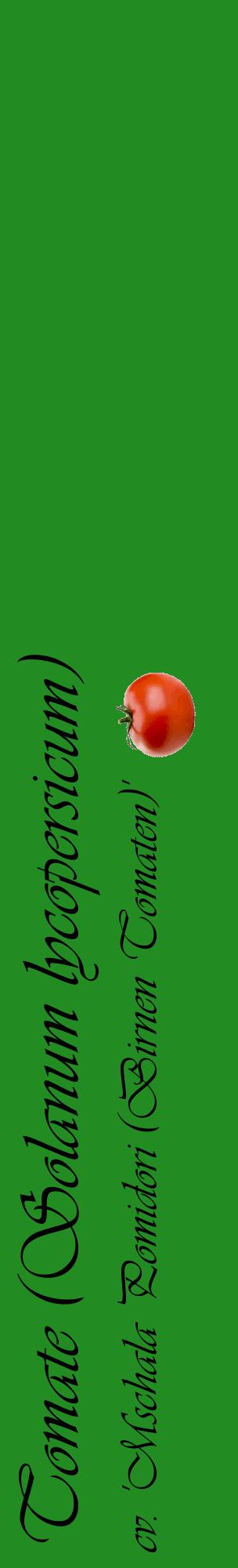 Étiquette de : Solanum lycopersicum cv. 'Mschala Pomidori (Birnen Tomaten)' - format c - style noire10_basiqueviv avec comestibilité simplifiée