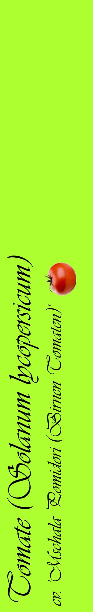 Étiquette de : Solanum lycopersicum cv. 'Mschala Pomidori (Birnen Tomaten)' - format c - style noire17_basiqueviv avec comestibilité simplifiée