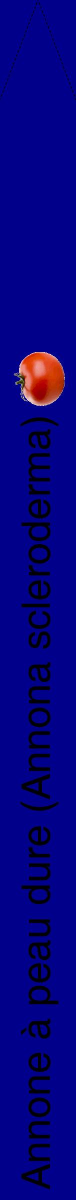 Étiquette de : Annona scleroderma - format b - style noire7hel avec comestibilité simplifiée