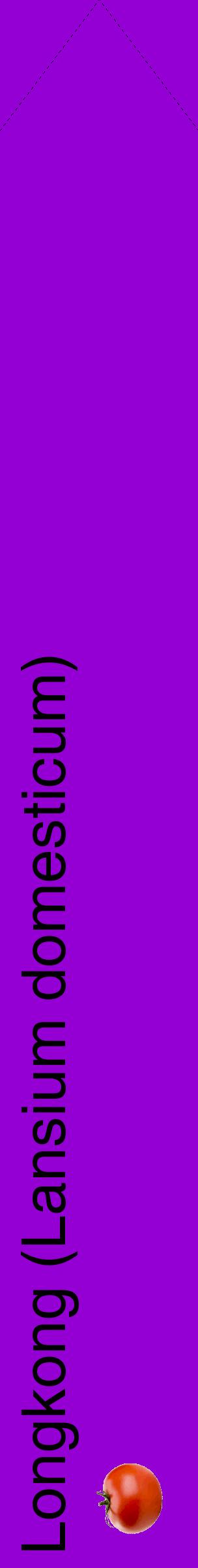 Étiquette de : Lansium domesticum - format c - style noire48_simplehel avec comestibilité simplifiée