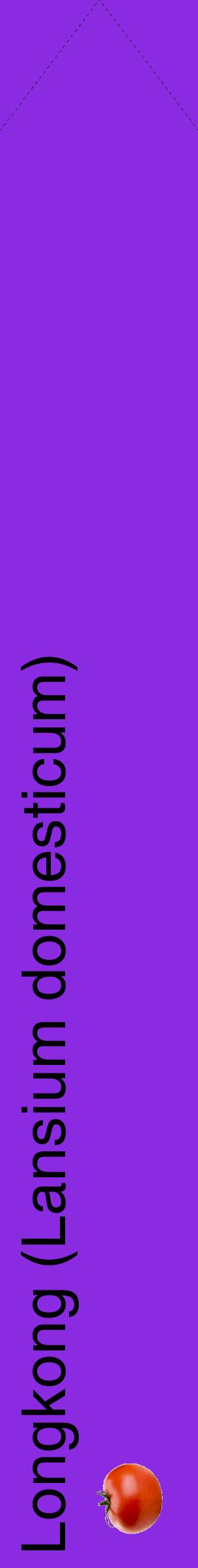 Étiquette de : Lansium domesticum - format c - style noire49_simplehel avec comestibilité simplifiée