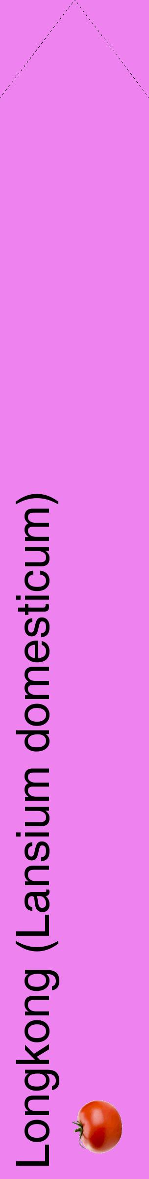 Étiquette de : Lansium domesticum - format c - style noire53_simplehel avec comestibilité simplifiée