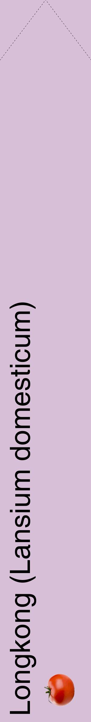 Étiquette de : Lansium domesticum - format c - style noire54_simplehel avec comestibilité simplifiée