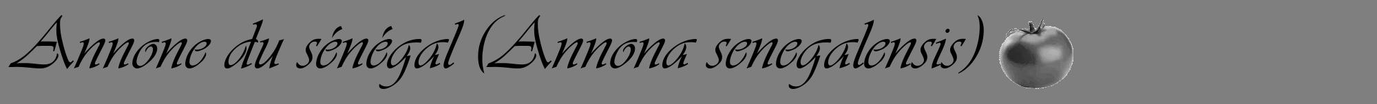 Étiquette de : Annona senegalensis - format a - style noire57viv avec comestibilité simplifiée