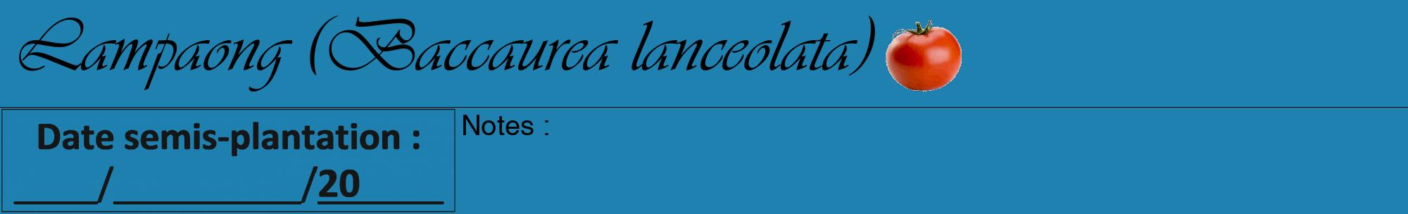 Étiquette de : Baccaurea lanceolata - format a - style noire6viv avec comestibilité simplifiée