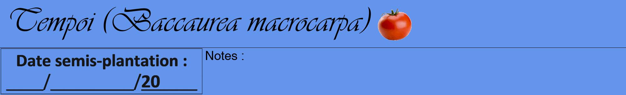 Étiquette de : Baccaurea macrocarpa - format a - style noire4viv avec comestibilité simplifiée