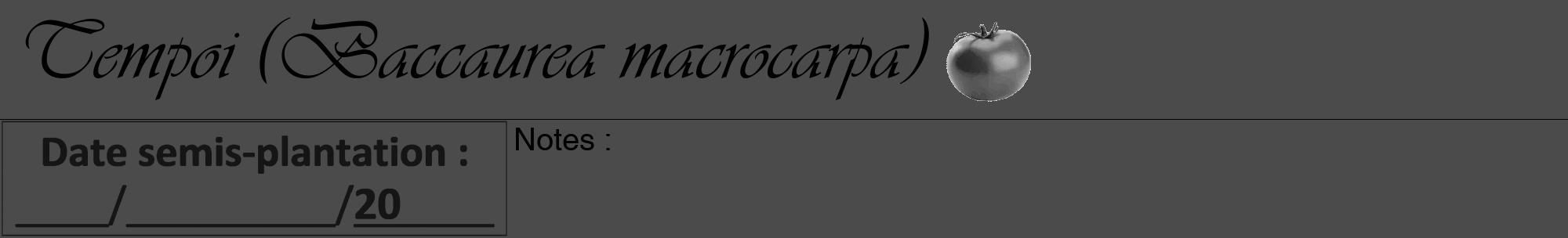 Étiquette de : Baccaurea macrocarpa - format a - style noire9viv avec comestibilité simplifiée