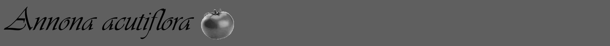 Étiquette de : Annona acutiflora - format a - style noire10viv avec comestibilité simplifiée