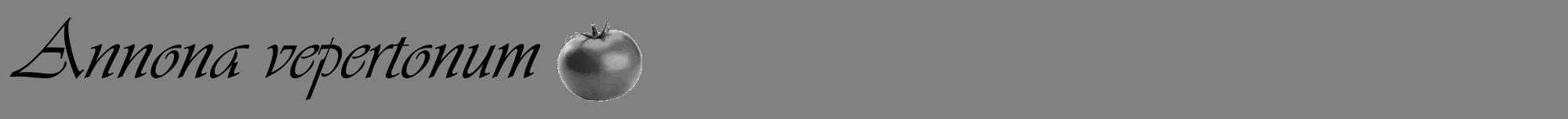 Étiquette de : Annona vepertonum - format a - style noire50viv avec comestibilité simplifiée