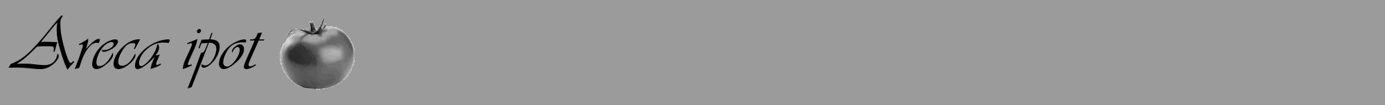 Étiquette de : Areca ipot - format a - style noire52viv avec comestibilité simplifiée