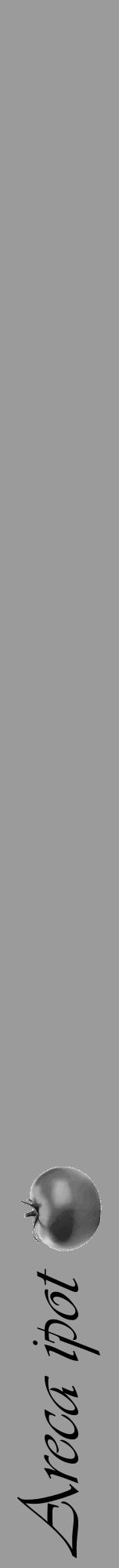 Étiquette de : Areca ipot - format a - style noire52viv avec comestibilité simplifiée - position verticale