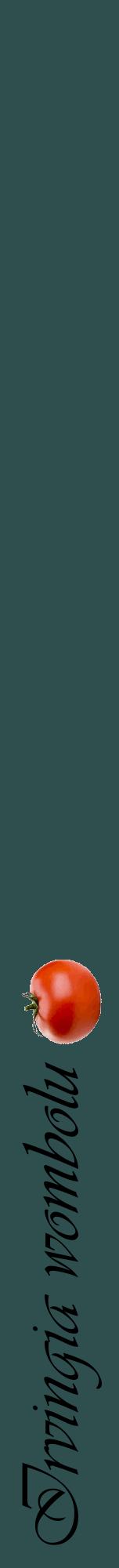 Étiquette de : Irvingia wombolu - format a - style noire58viv avec comestibilité simplifiée