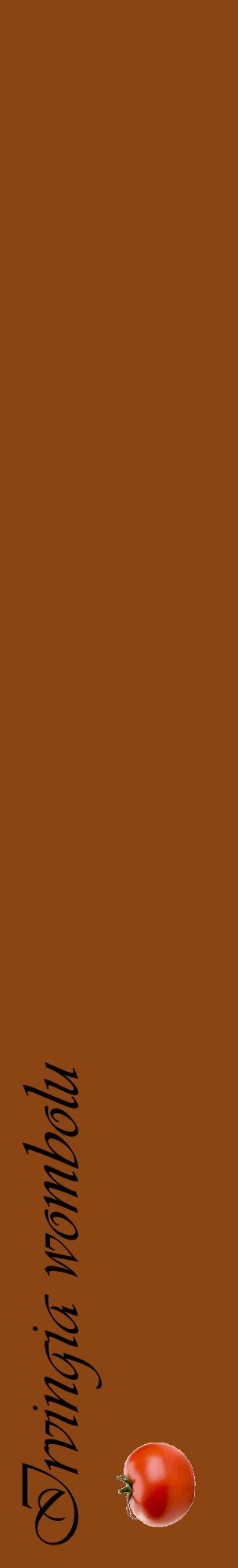 Étiquette de : Irvingia wombolu - format c - style noire30_basiqueviv avec comestibilité simplifiée