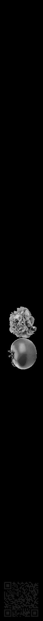 Étiquette de : Vaccinium donianum - format a - style noire59bod avec qrcode et comestibilité simplifiée - position verticale