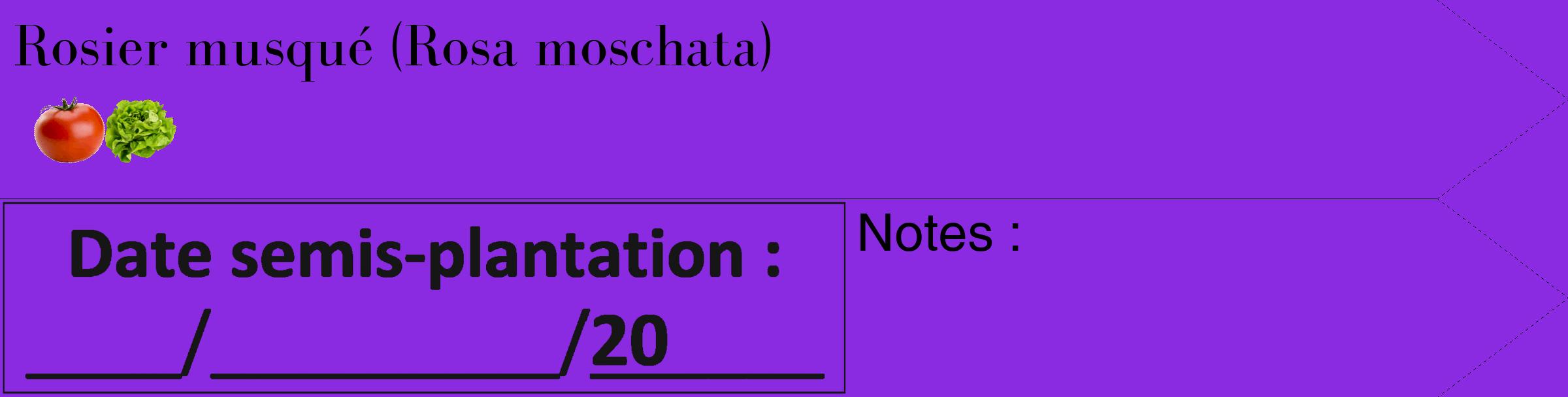 Étiquette de : Rosa moschata - format c - style noire49_simple_simplebod avec comestibilité simplifiée