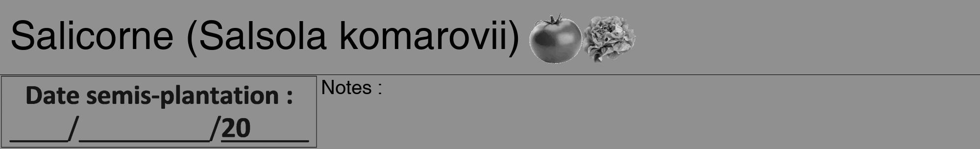 Étiquette de : Salsola komarovii - format a - style noire4hel avec comestibilité simplifiée