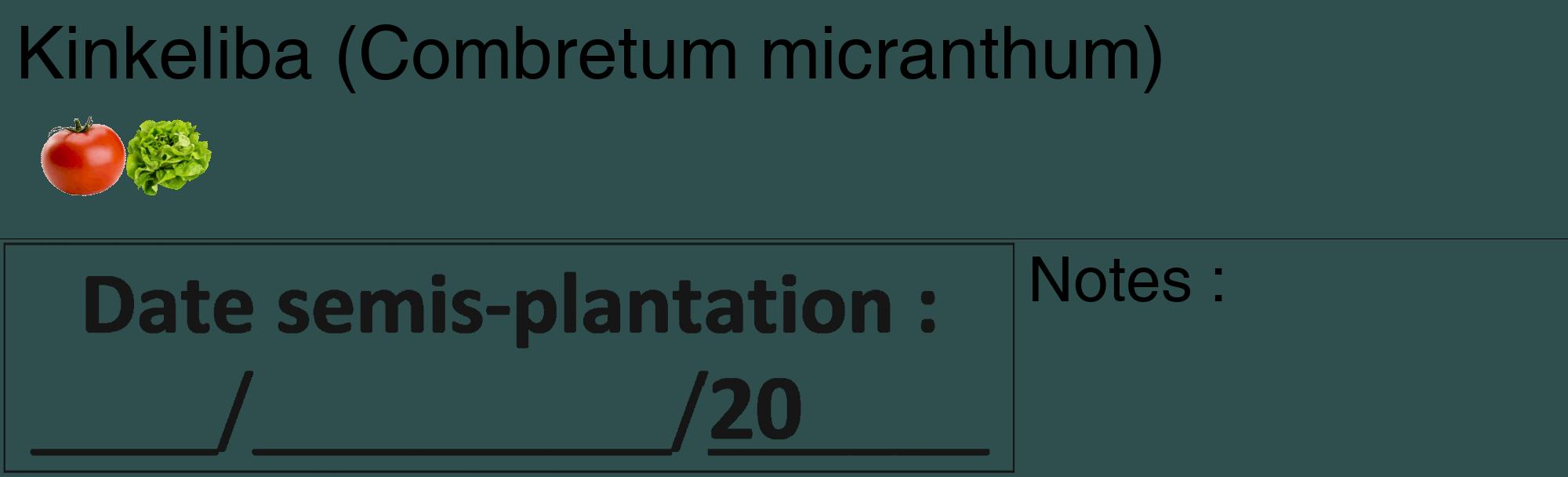 Étiquette de : Combretum micranthum - format c - style noire58_basique_basiquehel avec comestibilité simplifiée