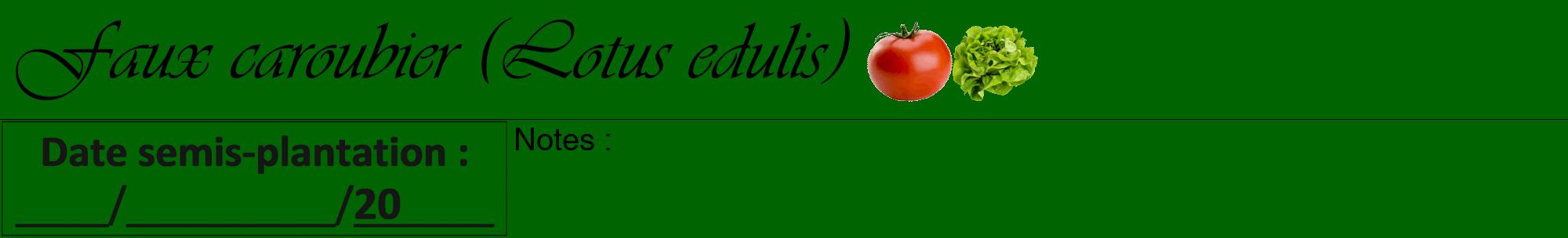 Étiquette de : Lotus edulis - format a - style noire8viv avec comestibilité simplifiée