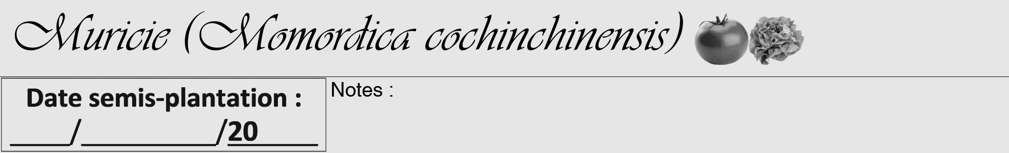 Étiquette de : Momordica cochinchinensis - format a - style noire18viv avec comestibilité simplifiée