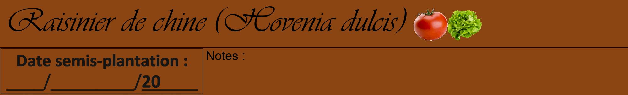 Étiquette de : Hovenia dulcis - format a - style noire30viv avec comestibilité simplifiée