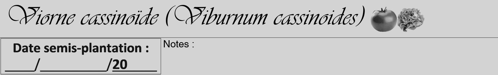 Étiquette de : Viburnum cassinoides - format a - style noire56viv avec comestibilité simplifiée