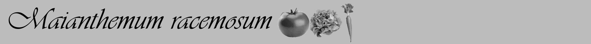 Étiquette de : Maianthemum racemosum - format a - style noire1viv avec comestibilité simplifiée