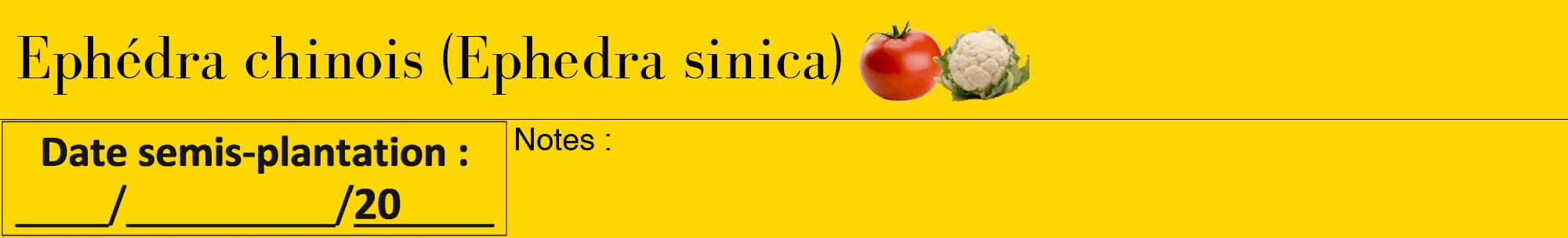 Étiquette de : Ephedra sinica - format a - style noire21bod avec comestibilité simplifiée