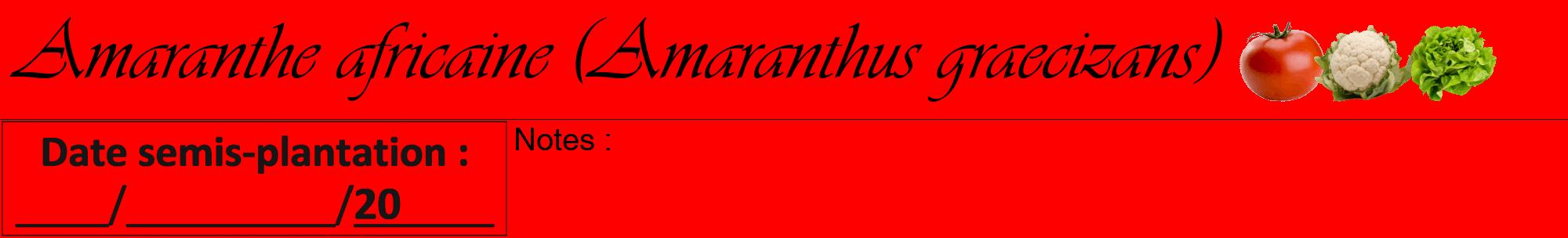Étiquette de : Amaranthus graecizans - format a - style noire27viv avec comestibilité simplifiée