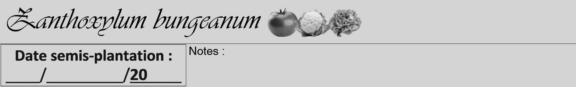 Étiquette de : Zanthoxylum bungeanum - format a - style noire56viv avec comestibilité simplifiée