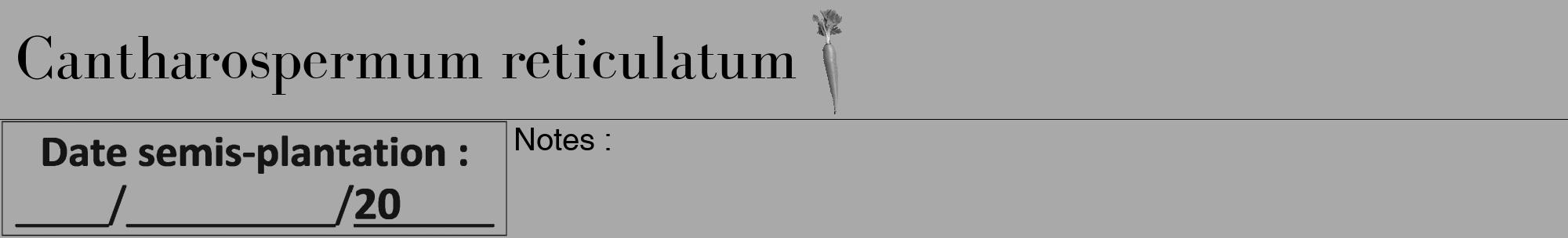 Étiquette de : Cantharospermum reticulatum - format a - style noire13bod avec comestibilité simplifiée
