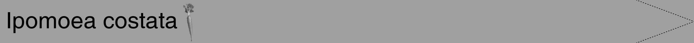Étiquette de : Ipomoea costata - format b - style noire24hel avec comestibilité simplifiée