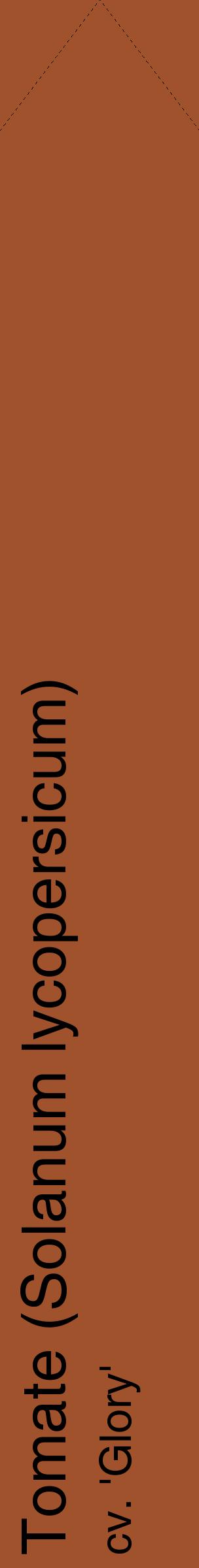 Étiquette de : Solanum lycopersicum cv. 'Glory' - format c - style noire32_simplehel avec comestibilité