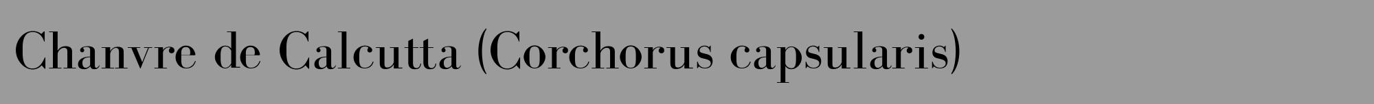 Étiquette de : Corchorus capsularis - format a - style noire52bod avec comestibilité