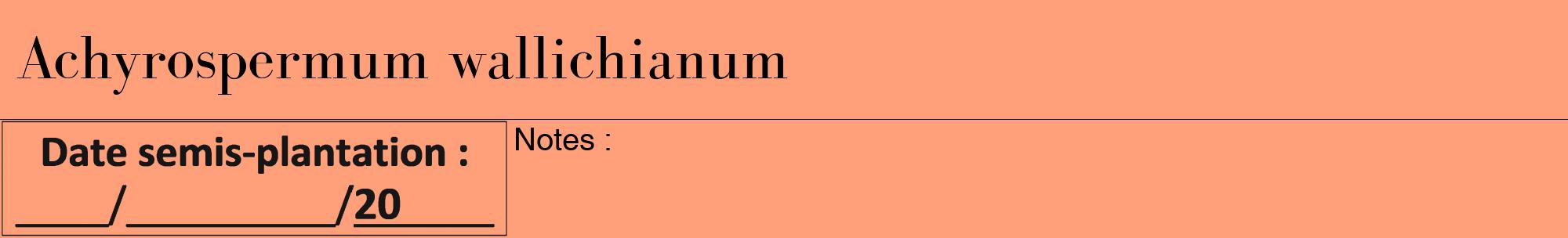 Étiquette de : Achyrospermum wallichianum - format a - style noire39bod avec comestibilité