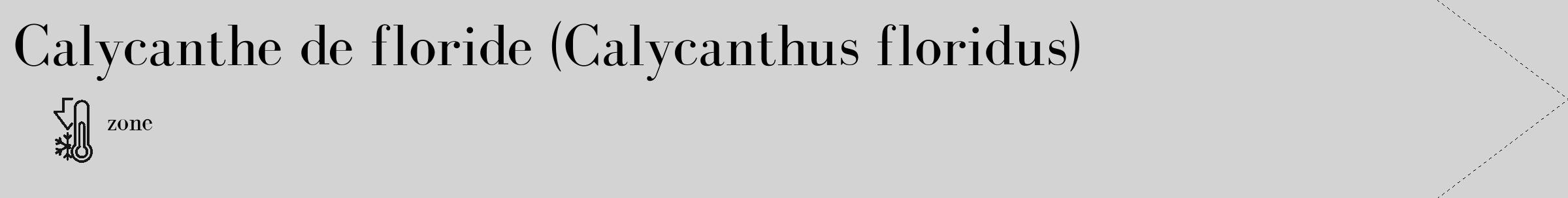 Étiquette de : Calycanthus floridus - format c - style noire56_simple_simplebod avec comestibilité