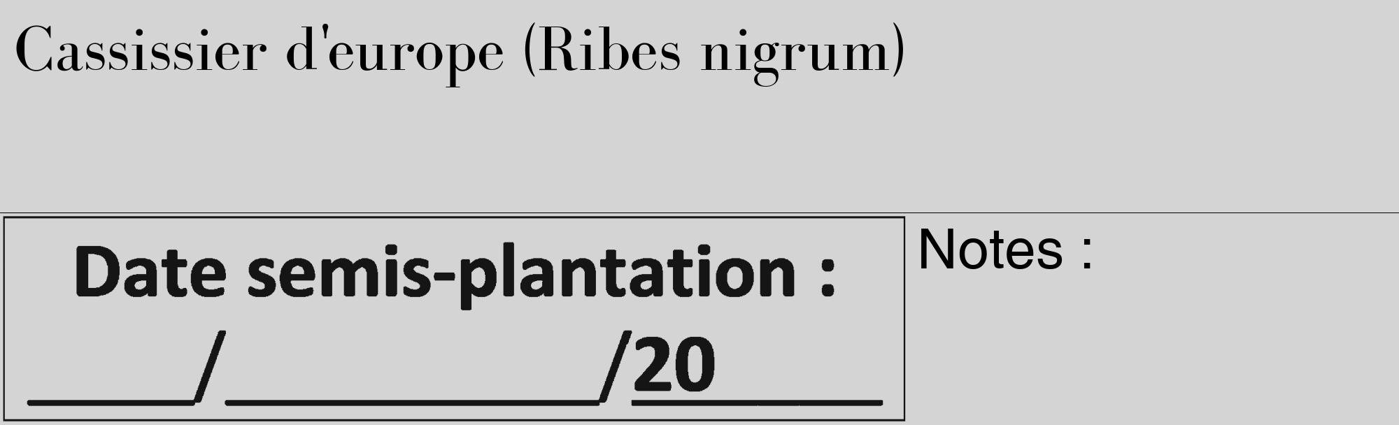 Étiquette de : Ribes nigrum - format c - style noire40_basique_basiquebod avec comestibilité