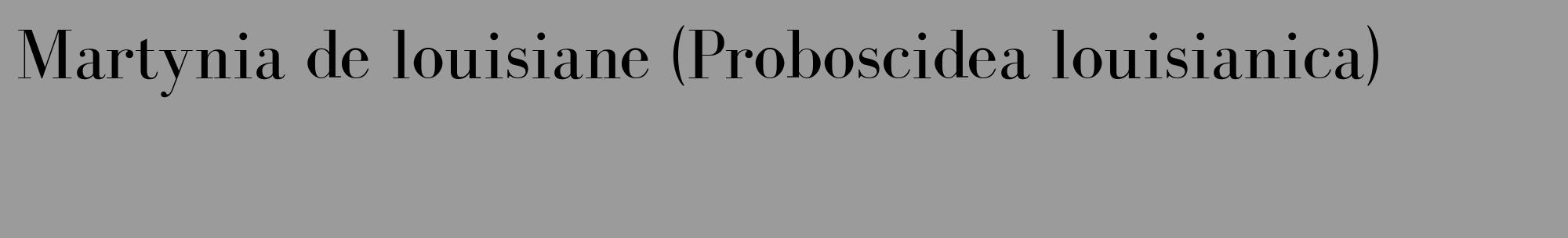 Étiquette de : Proboscidea louisianica - format c - style noire52_basique_basiquebod avec comestibilité