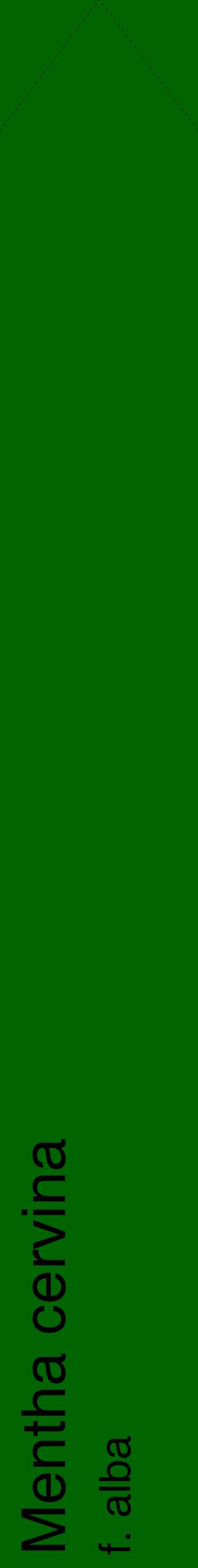 Étiquette de : Mentha cervina f. alba - format c - style noire8_simplehel avec comestibilité