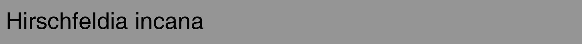 Étiquette de : Hirschfeldia incana - format a - style noire16hel avec comestibilité
