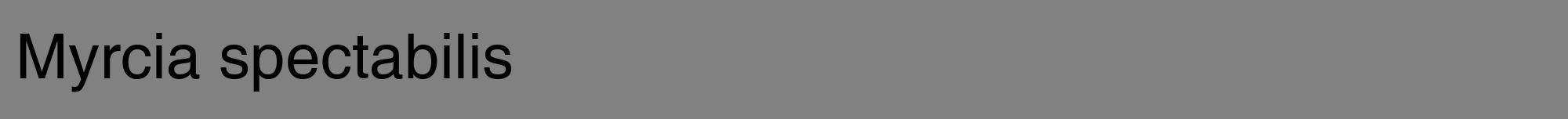 Étiquette de : Myrcia spectabilis - format a - style noire50hel avec comestibilité