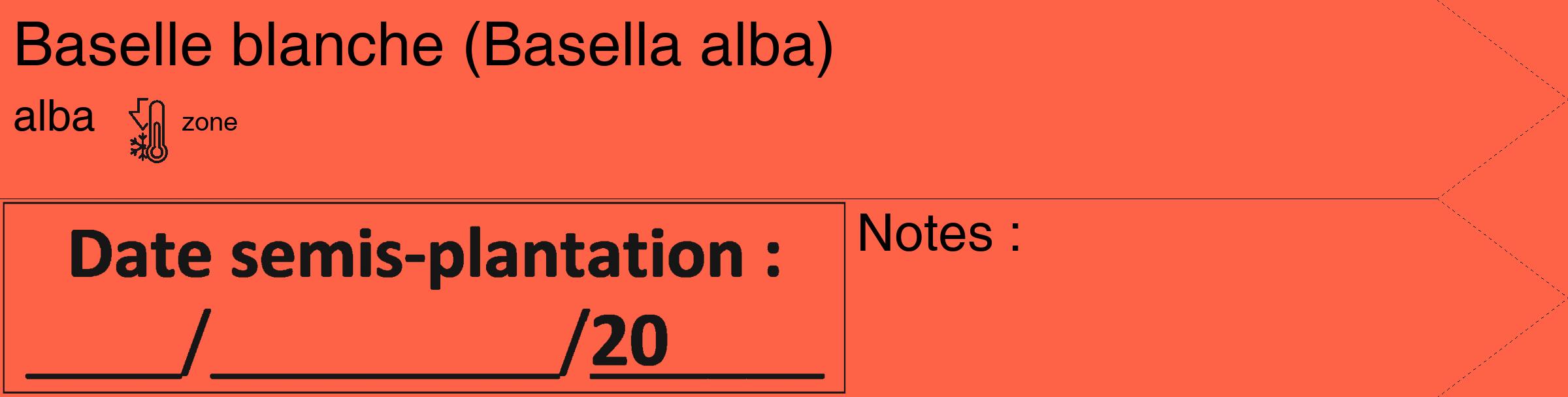 Étiquette de : Basella alba alba - format c - style noire25_simple_simplehel avec comestibilité
