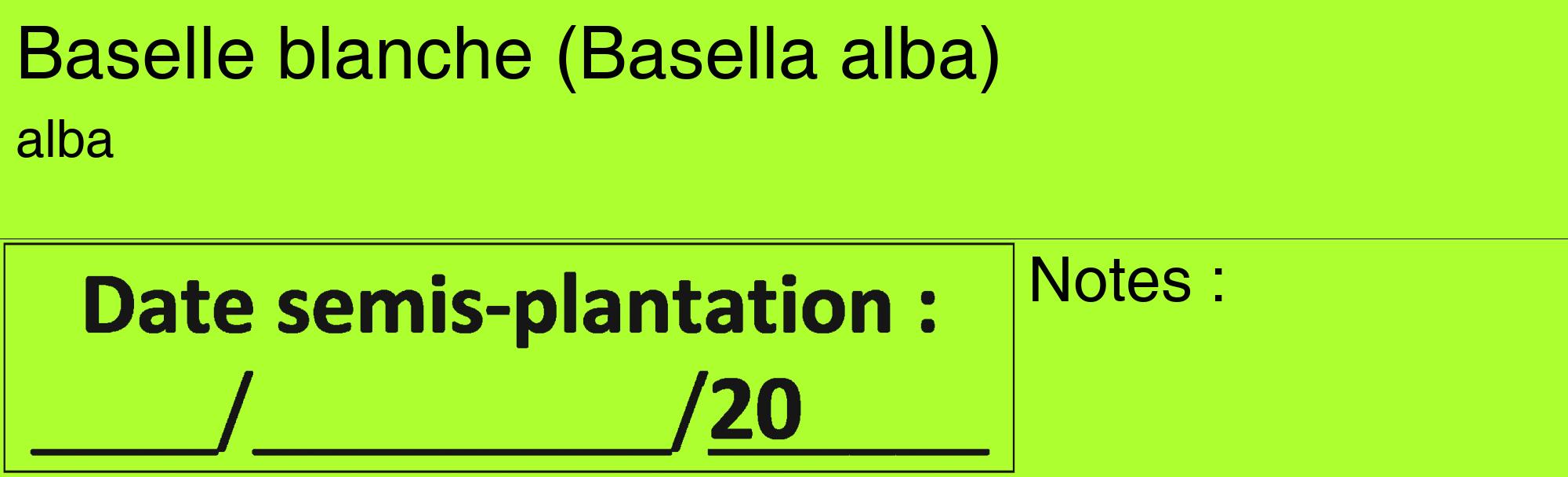 Étiquette de : Basella alba alba - format c - style noire17_basique_basiquehel avec comestibilité