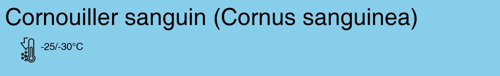 Étiquette de : Cornus sanguinea - format c - style noire1_basique_basiquehel avec comestibilité