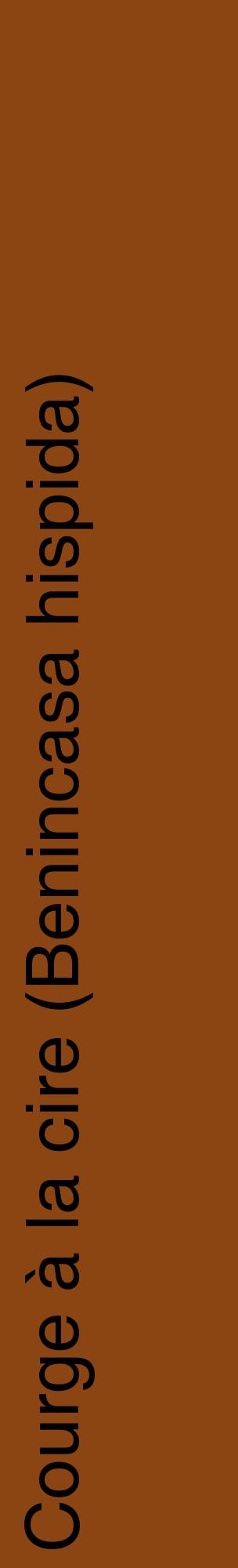 Étiquette de : Benincasa hispida - format c - style noire30_basiquehel avec comestibilité