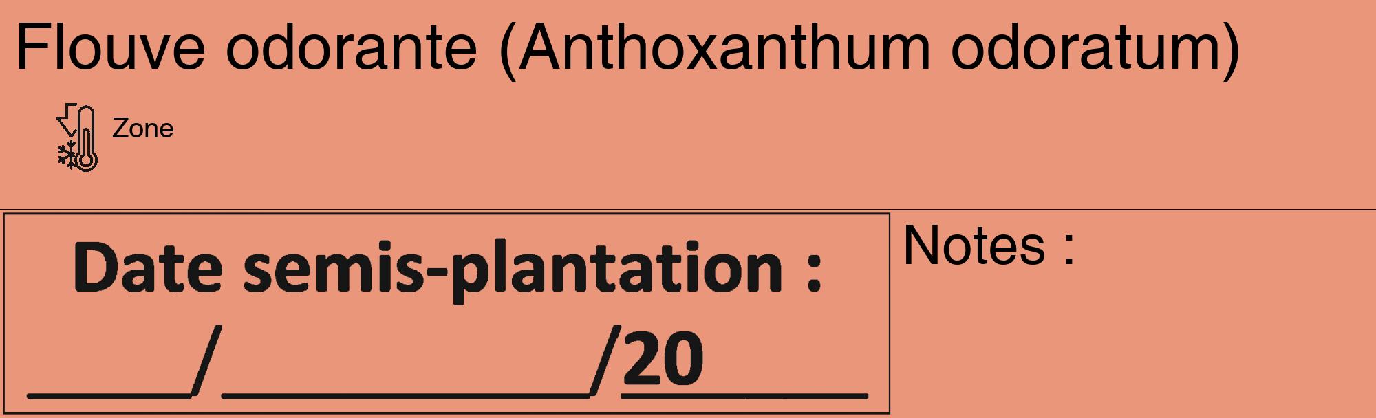 Étiquette de : Anthoxanthum odoratum - format c - style noire37_basique_basiquehel avec comestibilité