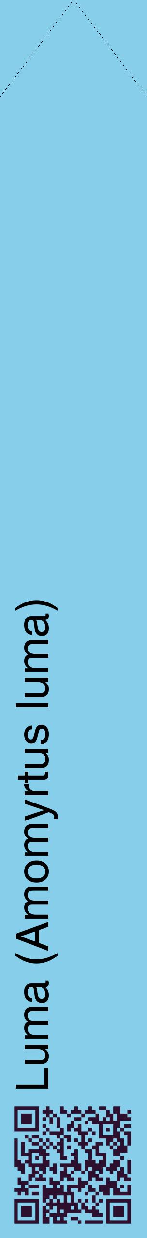 Étiquette de : Amomyrtus luma - format c - style noire1_simplehel avec qrcode et comestibilité